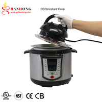 Cuisinière à pression électrique industrielle de grande taille, 2,8, 4, 5, 6 litres, prix avantageux, en vente
