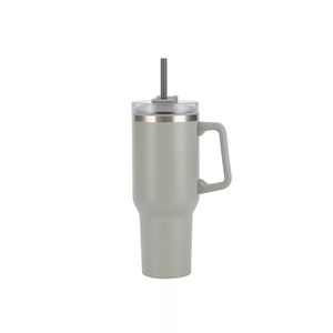 Cross-border Hot-Selling Modern 40oz Ice Retention 304 Stainless Steel Vacuum Insulated <b>Tumbler</b> with Large Capacity Car <b>Straw</b> - Product Image 3