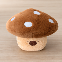Peluche Champignon de Collection 8 Pouces en Polaire Corail Douce, Fourniture d'Usine en Gros, Jouet Doux, Prix d'Arcade, Fourniture OEM