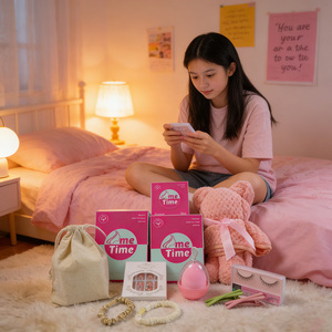 Kit de produits tout-en-un pour la gestion des règles : Pochette à serviettes hygiéniques économique pour filles, coffret cadeau pour femmes - Product Image 2