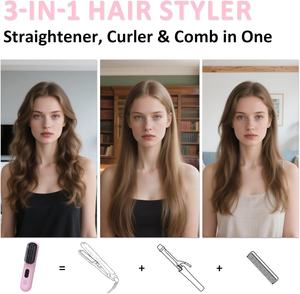 Garantie d'un an <span class=keywords><strong>Brosse</strong></span> à <span class=keywords><strong>cheveux</strong></span> Sèche-<span class=keywords><strong>cheveux</strong></span> en une étape <span class=keywords><strong>Brosse</strong></span> à air chaud rotative Sèche-<span class=keywords><strong>cheveux</strong></span> <span class=keywords><strong>Brosse</strong></span> à <span class=keywords><strong>cheveux</strong></span> Sèche-<span class=keywords><strong>cheveux</strong></span> Peigne - Product Image 5