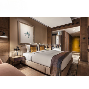 Juegos de Dormitorio Comerciales para Hoteles, Muebles Modernos de Madera de Roble Macizo, Ecológicos, Garantía de 4 Años, Solución Personalizable para Proyectos Hoteleros - Product Image 6