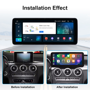 Autoradio Android con Schermo Touch OLED da 12,3 Pollici, GPS e TV per Cruscotto Mercedes-Benz <span class=keywords><strong>Classe</strong></span> C W205, GLC, <span class=keywords><strong>Classe</strong></span> <span class=keywords><strong>V</strong></span> W447 2015-2019 - Product Image 3