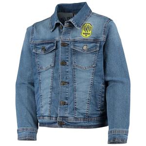 Veste en jean style baseball pour femmes Logo personnalisé Vêtements d'hiver Veste en jean tendance et durable pour la mode décontractée et quotidienne - Product Image 2