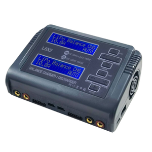 공급 업체 새로운 L6X2 <span class=keywords><strong>LiPo</strong></span> 배터리 충전기 듀얼 채널 <span class=keywords><strong>10A</strong></span> AC 150W 240W 1-6S 리튬 이온 LiFe NiCd NiMH LiHV PB 스마트 방전기 - Product Image 1