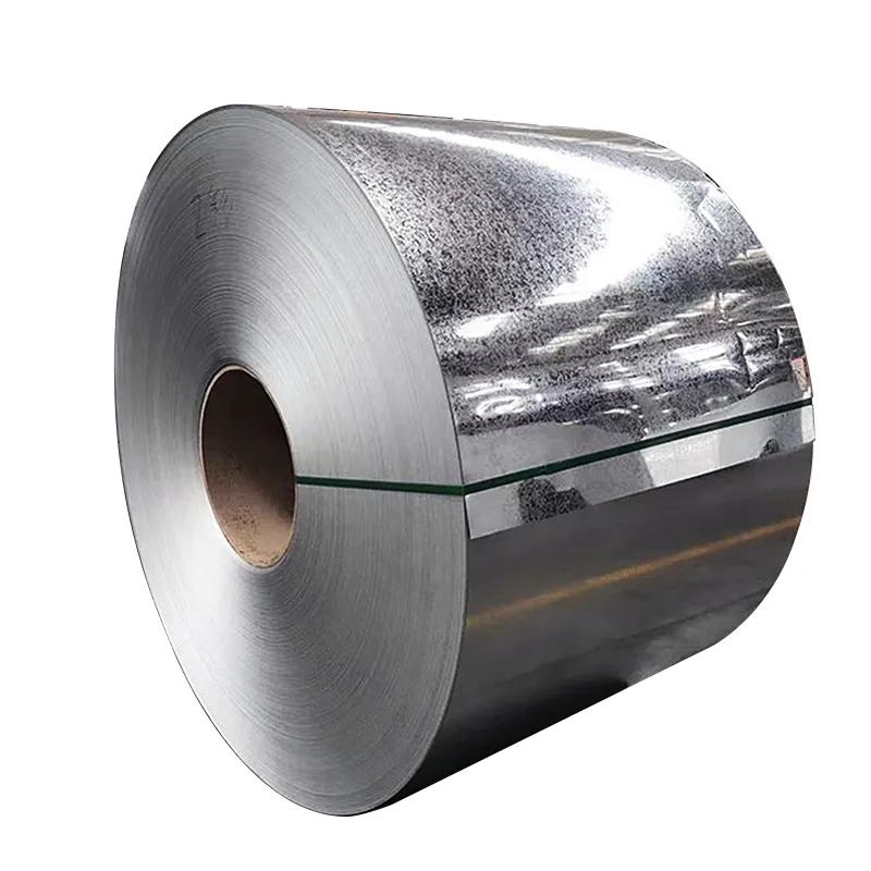 Inşaat için galvanizli çelik bobin çinko 50 60 GI bobin şerit pul çinko kaplama işleme fabrika malzemeleri