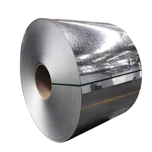 Galvanized Steel Coil Zinc 50 60 GI Coil Strip Spangle Zinc Coating Processing Factory Supplies for Construction