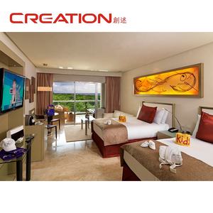 Fournisseur de meubles d'hôtel étoilés CREAITON Meubles de chambre à coucher rembourrés modulaires pour suites de luxe intelligentes - Product Image 2