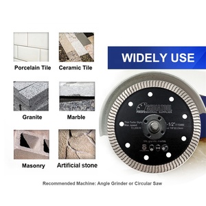 Lame de scie diamantée turbo en forme de S super fine <span class=keywords><strong>disque</strong></span> de coupe <span class=keywords><strong>meuleuse</strong></span> d'angle lame de coupe circulaire coupe-carreaux pour granit Mable - Product Image 5