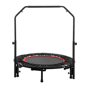 <span class=keywords><strong>Trampolino</strong></span> da interno nero da 40 pollici all'ingrosso per saltare pieghevole per bambini adulti Yoga donne letto <span class=keywords><strong>trampolino</strong></span> rotondo - Product Image 4