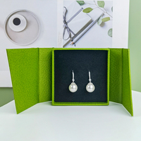 Boîte cadeau de bijoux de mode pour femmes personnalisée, boutique de vente au détail, pendentif géométrique, bracelet, collier, boucles d'oreilles, emballage