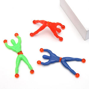 Jouets classiques pour hommes : Jouets adhésifs pour grimper au mur, Jouets adhésifs en forme de paume, Jouets adhésifs en forme de toile d'araignée, Jouets marteau météore adhésifs, Jouets amusants en plastique écologique - Product Image 1