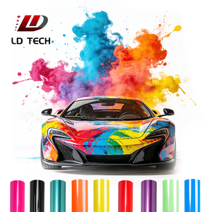 فيلم تغليف سيارات عالي الجودة بسمك 8 ميل من مادة TPU بتصميمات عيد الميلاد، ملصقات وأفلام PPF مخصصة للطباعة على هيكل السيارة - Product Image 6