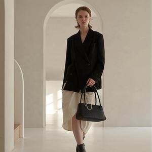 Herald Fashion — sacs à bandoulière cuir véritable, sac de marque noir pour dames, Mini sacoche Style français - Product Image 3