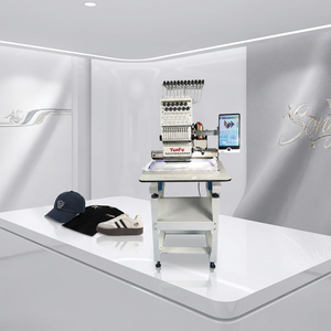 เครื่องปักคอมพิวเตอร์ 12 เข็ม หัวเดียว คุณภาพสูง สำหรับสตูดิโอของขวัญในสหรัฐอเมริกา พร้อมการฝึกอบรมฟรี - Product Image 3