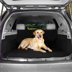 แผ่นรองสัตว์เลี้ยงในท้ายรถ SUV กันน้ำ กันคราบสกปรก หนาพิเศษ สำหรับรถออฟโรด สีดำล้วน - Product Image 2