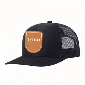 BSCI Factory Custom Unisex High Quality Cotton Twill 6 Panel 112 Mesh SnapBack Embroidery Logo Fashion Summer Trucker Caps <b>Hat</b> - Product Image 4