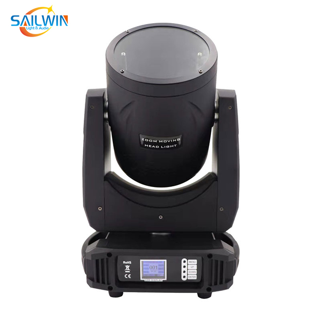Guangzhou COB 400W LED Moving Head Light CTO Color Temperature 5-50 Degrees Zoom Stage Lights Fresnel Studio Lighting