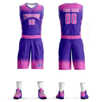 Maillot de basket-ball à séchage rapide personnalisé de meilleure qualité ensemble de gros uniformes de basket-ball brodés cousus imprimés pour l'entraînement