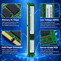 Untuk HP 3PAR 8GB Controller Cache Memory 809806-001 1RX4 PC3L-12800 untuk 3PAR 8200 8400