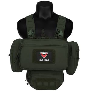 Chaleco Táctico de Último Diseño, Chaleco de Camuflaje, Arnés Cruzado con Sistema MOLLE, Bolsa Táctica para Exteriores - Product Image 4