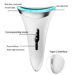 <span class=keywords><strong>Meilleur</strong></span> équipement de beauté portable à usage domestique pour l'élimination des rides outil de massage de levage du cou dispositif de soins de la peau à courant galvanique - Product Image 6