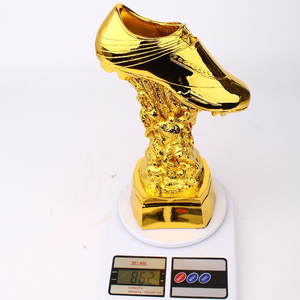 Copa de Fútbol de 29cm, trofeo de material de resina, logotipo personalizado para deportes <span class=keywords><strong>del</strong></span> mundo, zapatos de fútbol, trofeo, <span class=keywords><strong>precio</strong></span> al por mayor <span class=keywords><strong>mundial</strong></span>, <span class=keywords><strong>2022</strong></span> - Product Image 4