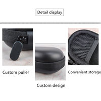 Étui rigide personnalisé en EVA pour câbles USB, organiseur électronique pour câbles de données, clés USB, chargeurs, écouteurs
