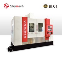 Centre d'usinage vertical VMC 1270 haute vitesse, machine de fraisage CNC 3, 4 et 5 axes avec ATC Fanuc