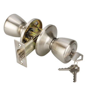 Combo Lock USA Apartment Traditional Entrance Passage Antique Brass Finish Keyed Entry Door <strong>Knob</strong> Lockset Exterior Combo Locks - Product Image 4