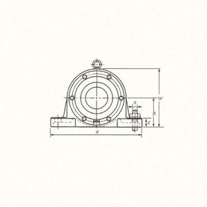Unità di supporto per motore (Plummer Block) SV515 - Product Image 1