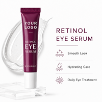 Sérum pour les yeux au rétinol végétalien en marque propre 15g Soin des yeux Léger Lisse la peau Hydratant Éclaircissant Rafraîchissant Sérum pour les yeux