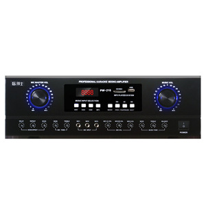 OEM ODM KYYSLB <span class=keywords><strong>เค</strong></span>รื่องขยายเสียงดิจิตอล 350W*2 ระดับมืออาชีพ กำลังขับสูง สำหรับใช้ในบ้าน คารา<span class=keywords><strong>โอ</strong></span>เกะ พร้อมบลูทูธ รองรับการร้องเพลงคาราโอเกะ พร้อมซับวูฟเฟอร์ - Product Image 1