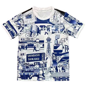 Uniforme de fútbol de entrenamiento de sublimación completa transpirable 100% poliéster de alta calidad personalizado al por mayor con MOQ bajo - Product Image 1