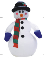 Décorations de Noël gonflables SHUANGYUAN pour l'extérieur, 1,2 m, en forme de bonhomme de neige, de Père Noël et de renne, pour les fournitures de décoration de Noël