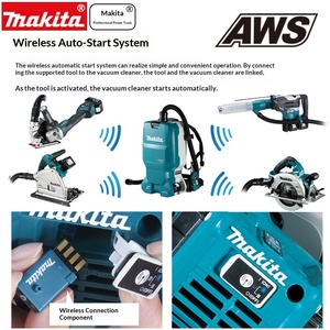 Aspirateur à dos Makita DVC265 d'origine, alimenté par batterie lithium-ion 36V - Outil électrique connecté - Product Image 2