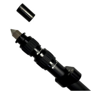 Singularxyz haute qualité 1.8m télescopique GPS pôle RTK tige de niveau d'arpentage avec vis <span class=keywords><strong>Snap</strong></span> pièces et accessoires d'instruments bon marché - Product Image 5