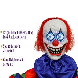 LIAONING AROMA tamaño real Peeping <span class=keywords><strong>Clown</strong></span> Animatronics colgante accesorios de decoración de <span class=keywords><strong>Halloween</strong></span> para decoraciones de fiesta <span class=keywords><strong>Halloween</strong></span> - Product Image 4