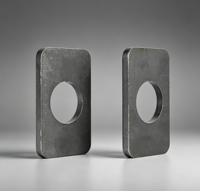 Piezas de Chapa Metálica Cortadas con Láser CNC de Alta Precisión, Componentes de Fabricación Estructural Industrial Personalizados OEM