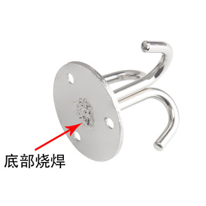 Stainless Steel Ceiling <b>Hooks</b> Heavy Duty U Shape For Fans Lights Sandbags Yacht Lifting Rings - Product Image 4