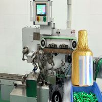 Machine d'emballage en aluminium pour confiseries de forme spéciale imitation bouteille, haute efficacité, personnalisable automatiquement