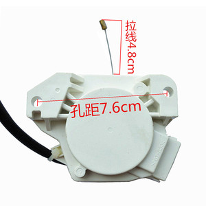 Valve de vidange pour machine à laver, espacement des trous de 7,6 cm, cordon de traction de 4,8 cm, électrique 220V, accessoire en plastique NTCU 401FC1 0034000764 - Product Image 1