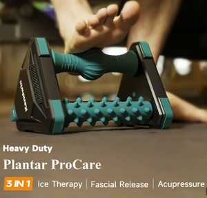 フットマッサージャー氷の緩和足筋筋膜足の痛みかかとの痛み3-in-1マッサージフットマッサージローラー - Product Image 6