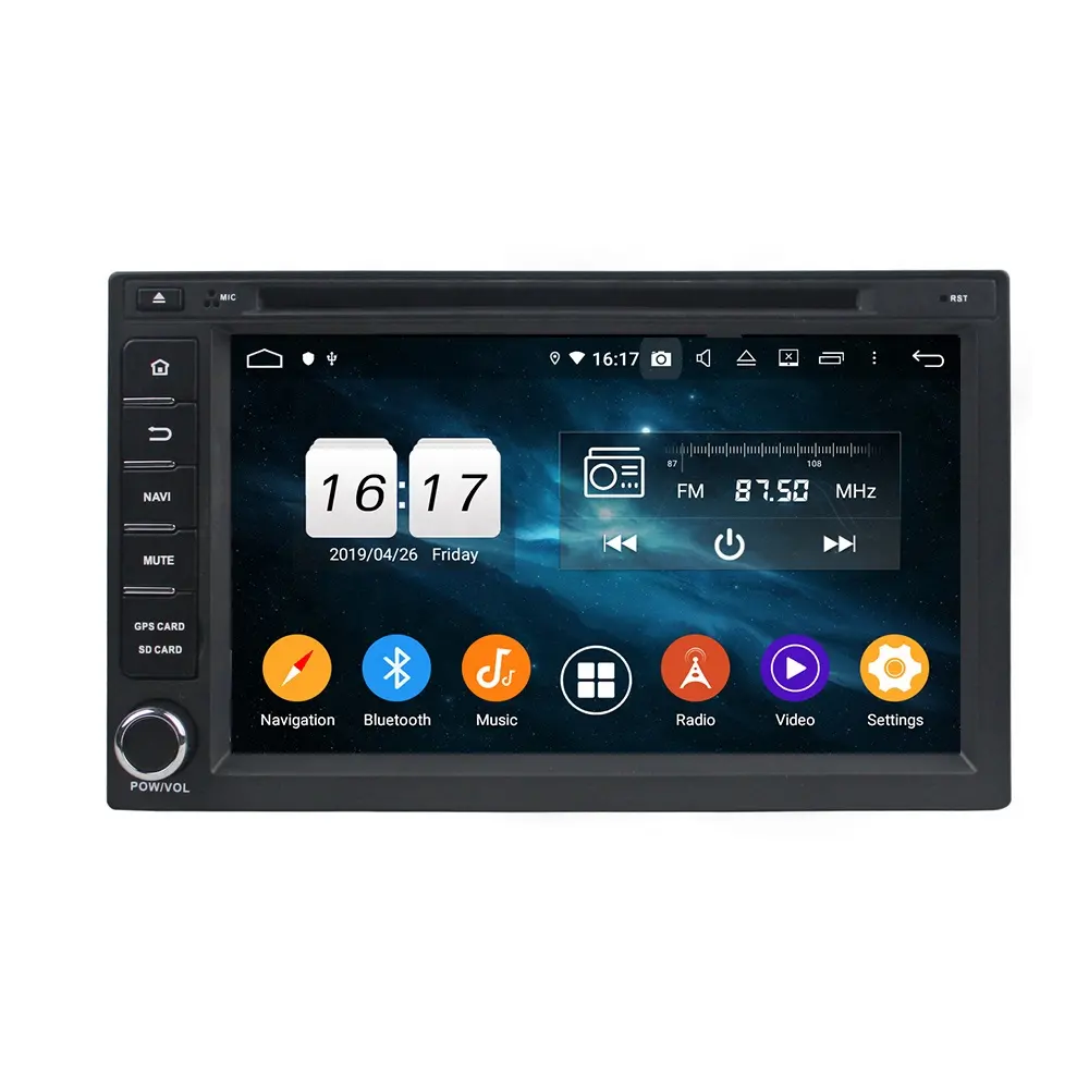 KD-7232 heiß verkaufen Android 10 kapazitiven Touchscreen Autoradio Auto Auto DVD-Player für chinesische Auto MVM 530