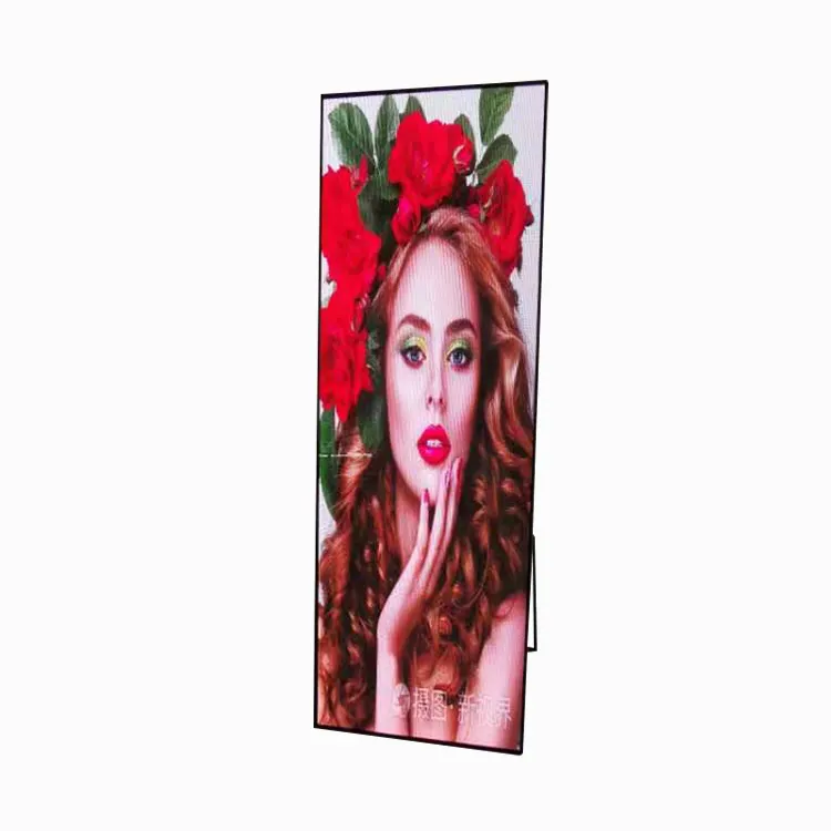 HD Full Color P2.5 Indoor standing LED Display screen led digital poster video player