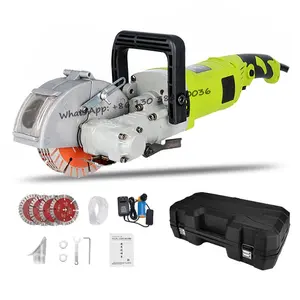 220V 115/125Mm Power Saw Hand-Held Beton Cutter Muur Groovende Machine, high-Power Industriële Betonnen Muur Steken Machine