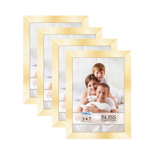 Modern Mdf Walnut Color Wooden Photo <b>Frame</b> Custom Size 3 4X6 5X7 6X8 8X10 For <b>Wall</b> Decor And Poster Display - Product Image 1