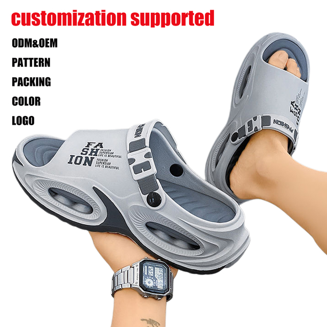 Factory Wholesale Men's Summer Casual Slip-On EVA Construction Export Quality Beach Footwear Sea Freight Forwarder Bulk Price
