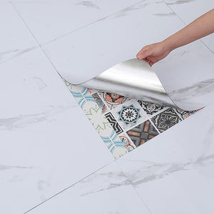 Pavimento Adesivo Resistente all'Usura, Rotolo Ecologico con Effetto Marmo, <span class=keywords><strong>Piastrelle</strong></span> <span class=keywords><strong>in</strong></span> <span class=keywords><strong>PVC</strong></span> Autoadesive <span class=keywords><strong>per</strong></span> Soggiorno - Product Image 3