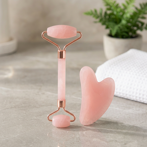 ชุดเครื่องนวดดูแลผิวโรลเลอร์และกัวซา - Product Image 2